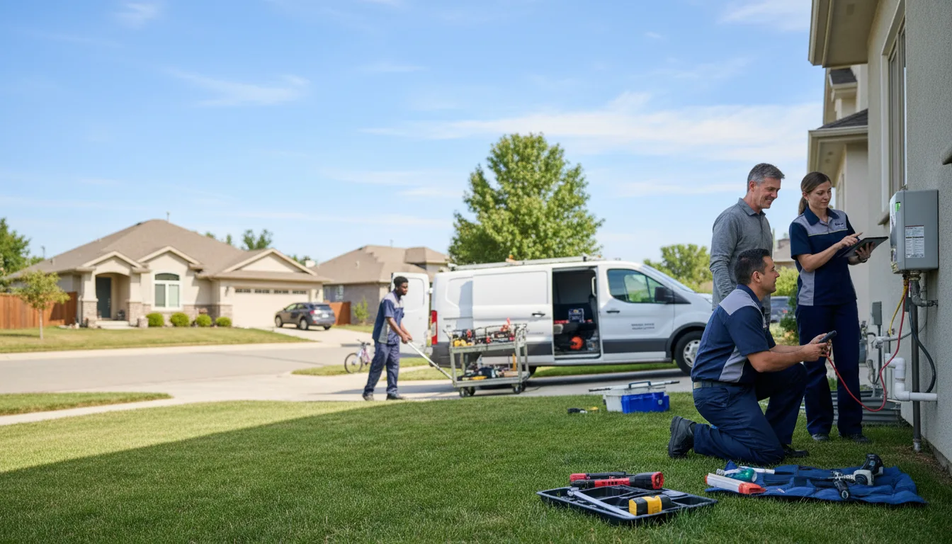 Tankless water heater service in Valley View, PA